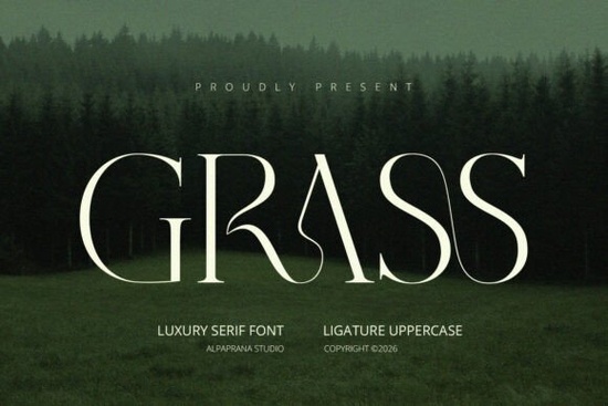 Grass Font
